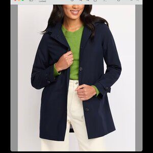 Save the Duck women's raincoat Large New with tags Black